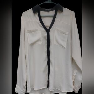 Express button down bliuse